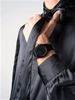 Orologio D1 Milano Black Mirror Ultra Thin 38 mm in Acciaio D1-UTBU09 - D1-UTBU09